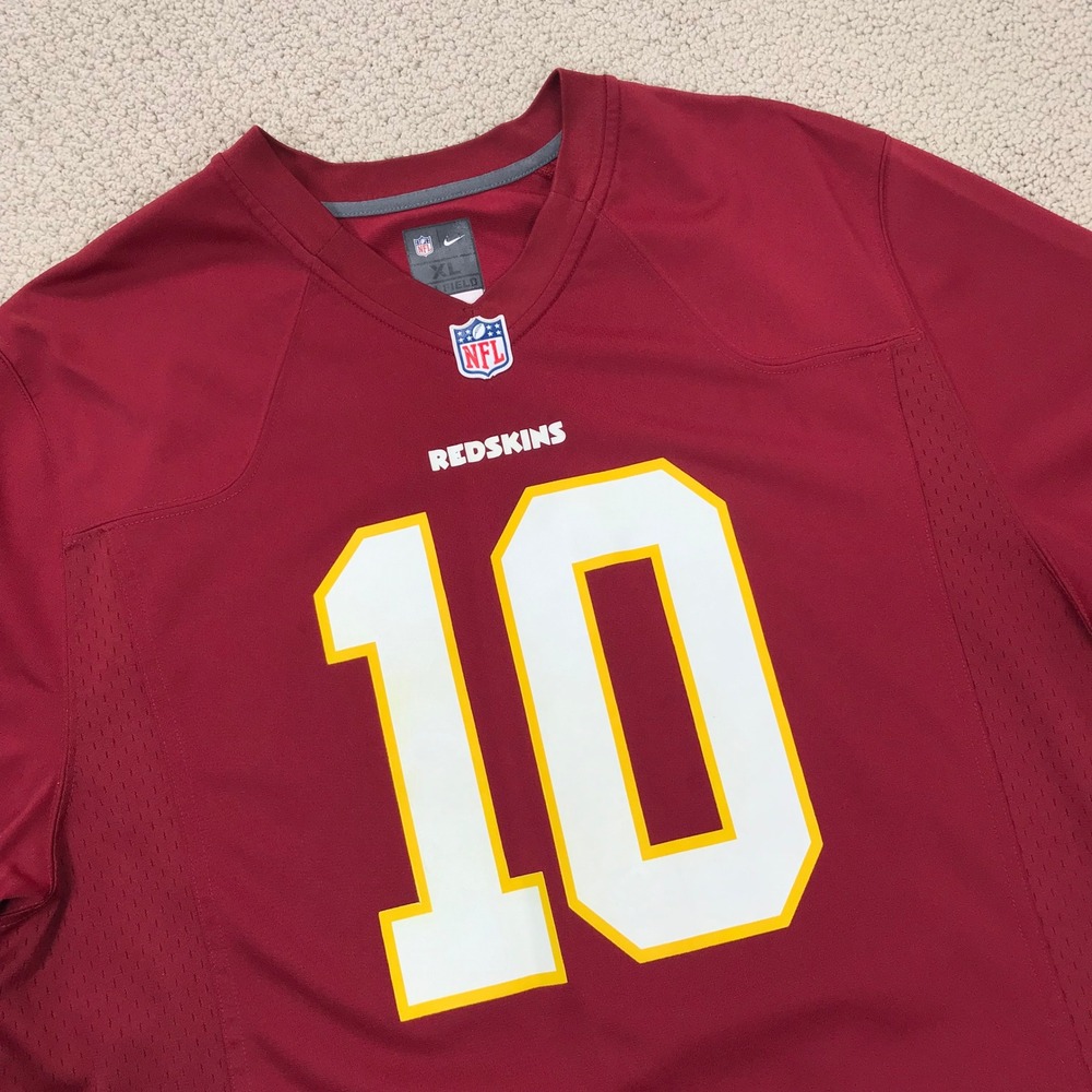 Nike NFL Washington Redskins Robert Griffin III RG3 Jersey XL‎ Burgundy 10 58323